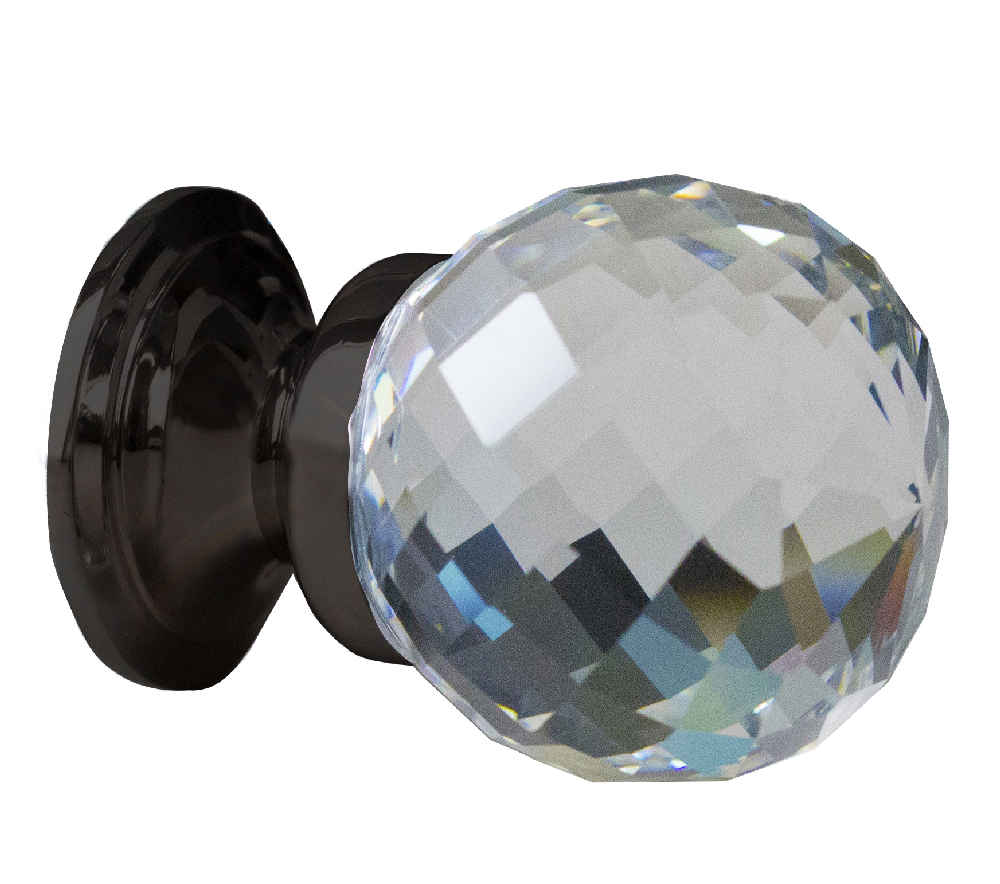 1.25 x 1.25 in Oil Rubbed Bronze Round Stainless Steel Cabinet Knob