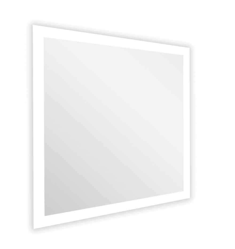24 in Aluminum Square LED Backlit Mirror, ETL-ROHS-Energy Star Certified