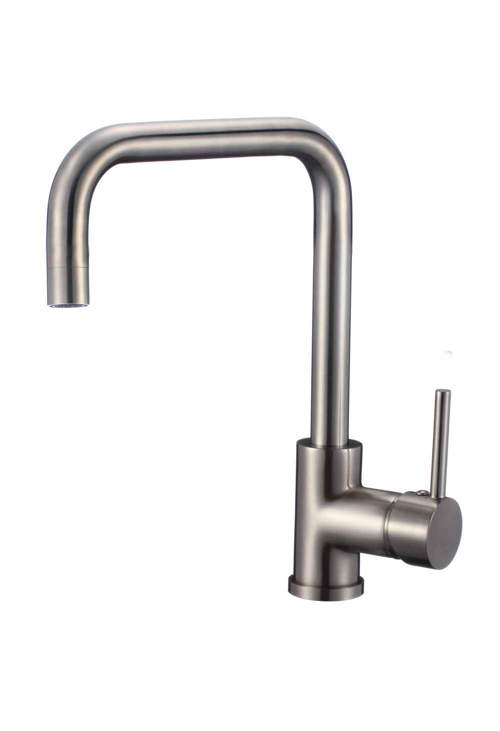 Brushed Nickel Stainless Steel Kitchen Sink Faucet, CUPC Certified