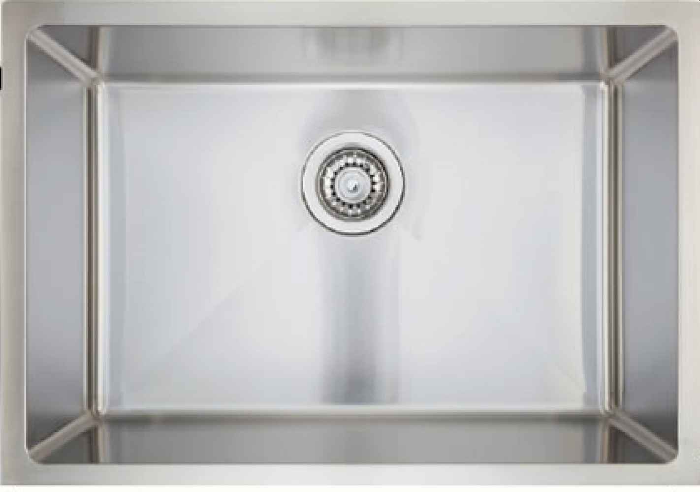 28 x 18 in Stainless Steel Rectangle 18 Gauge Single Bowl Undermount Laundry Sink