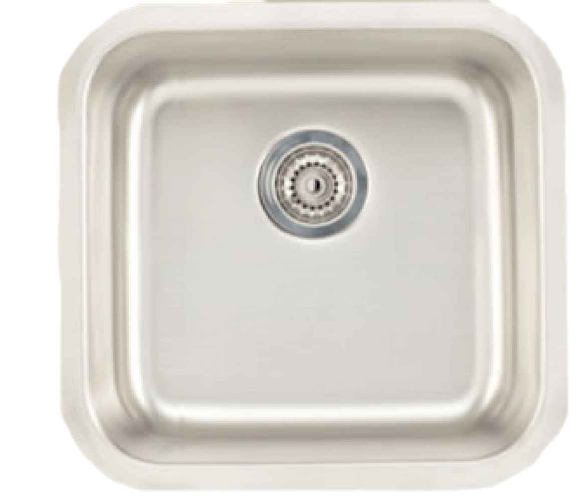 20 x 18 in Stainless Steel Rectangle 18 Gauge Single Bowl Undermount Kitchen Sink