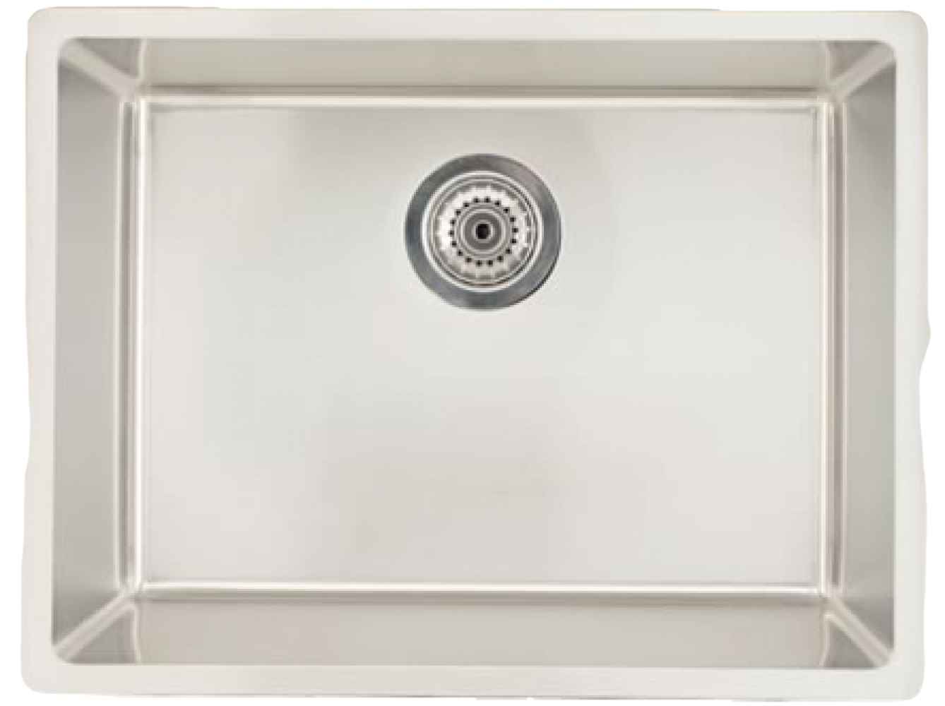22 x 18 in Stainless Steel Rectangle 18 Gauge Single Bowl Undermount Laundry Sink