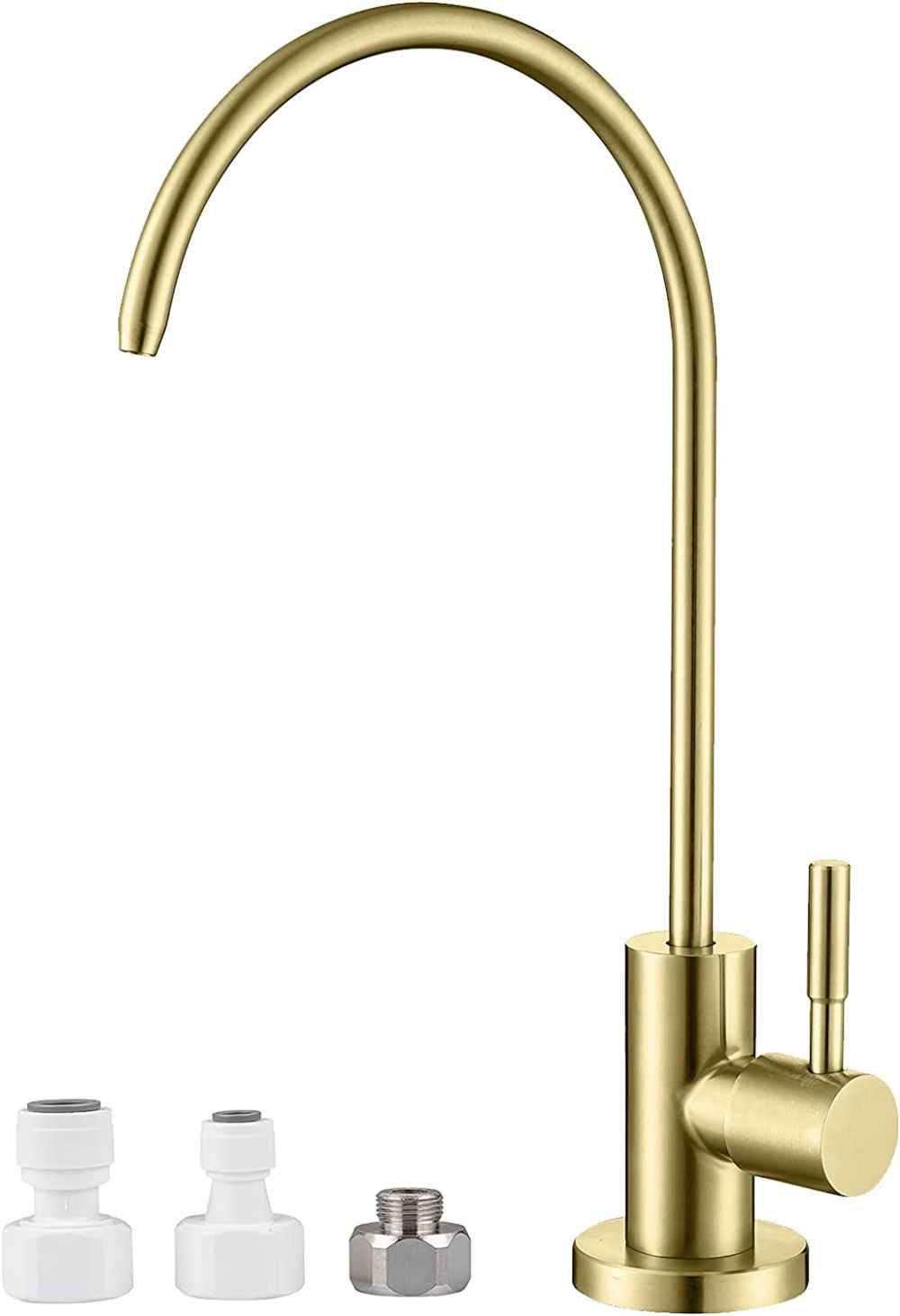 Gold Arc Stainless Steel Kitchen Sink Faucet