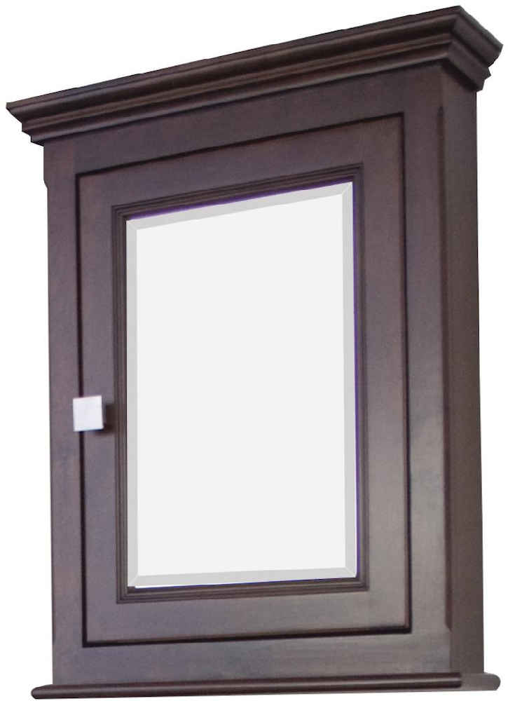 24 x 30 in Tobacco Rectangle Birch Wood-Veneer Medicine Cabinet