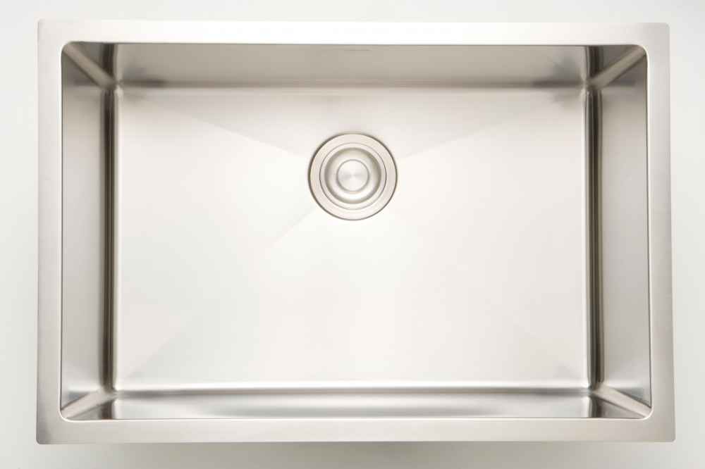20 x 18 in Stainless Steel Rectangle 18 Gauge Single Bowl Undermount Kitchen Sink, CSA Certified