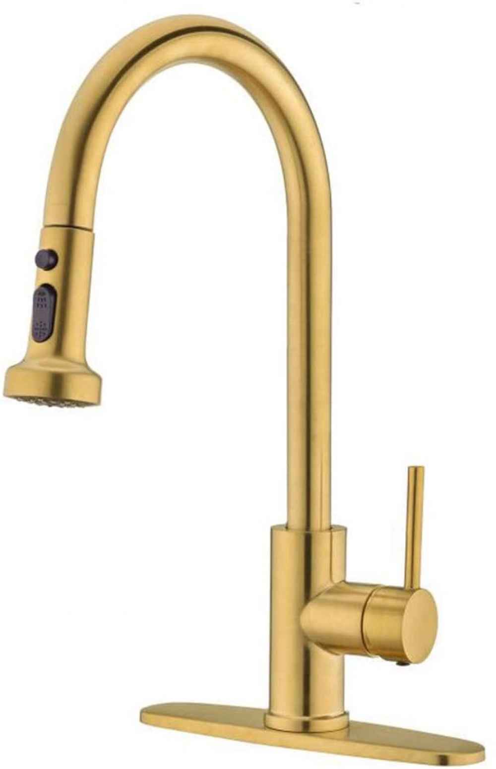 Gold Stainless Steel Kitchen Sink Faucet, CUPC Certified