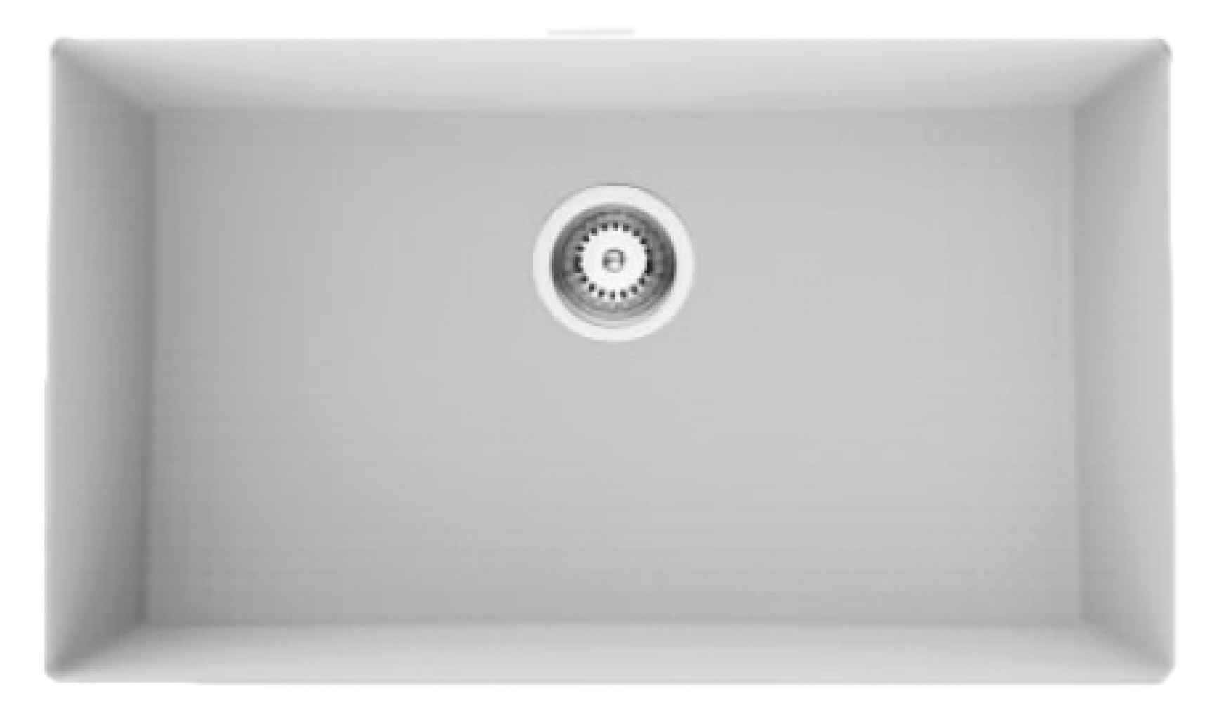 32 x 18 in Granite Composite Rectangle Single Bowl Undermount Kitchen Sink, CSA Certified