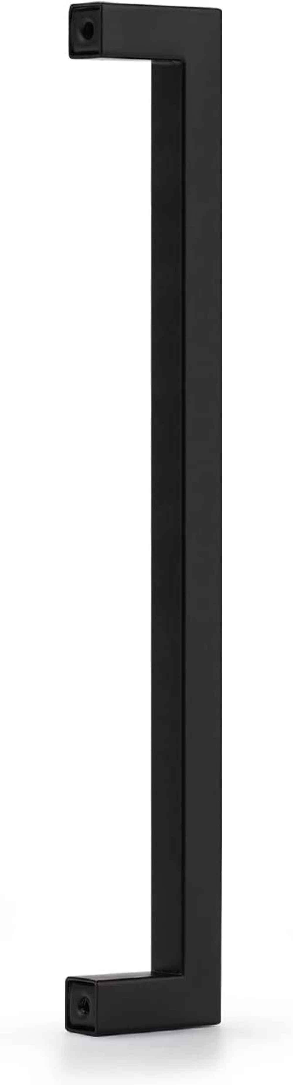 10.5 x 1.25 in Black Rectangle Stainless Steel Cabinet Handle