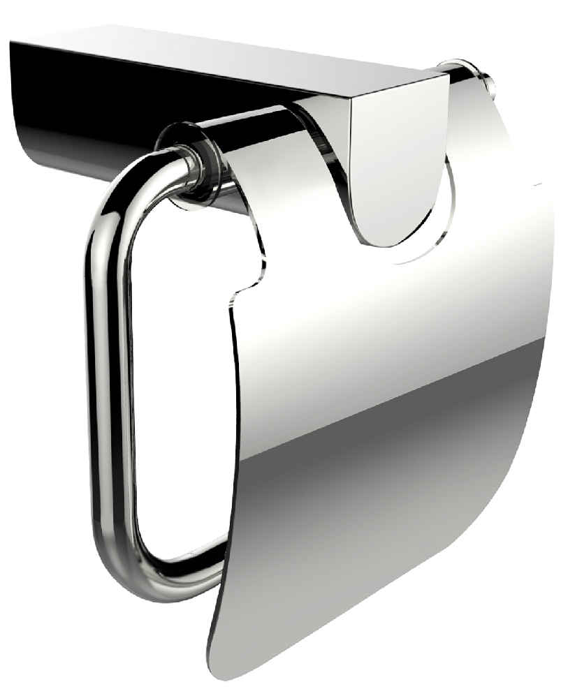 Chrome Plated Towel Ring With Toilet Paper Holder Accessory Set