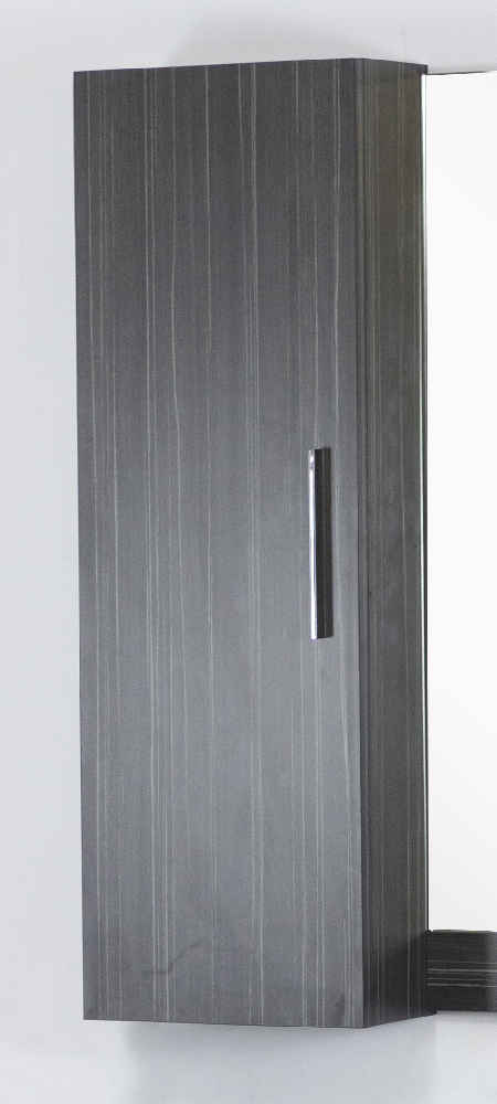 12-in. W 36-in. H Modern Plywood-Melamine Medicine Cabinet In Dawn Grey