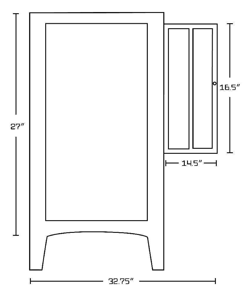 34.5-in. W 18-in. D Modern Plywood-Veneer Vanity Base Set Only In White