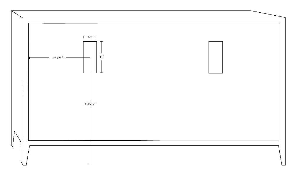 58.75-in. W 18-in. D Modern Plywood-Veneer Vanity Base Set Only In White