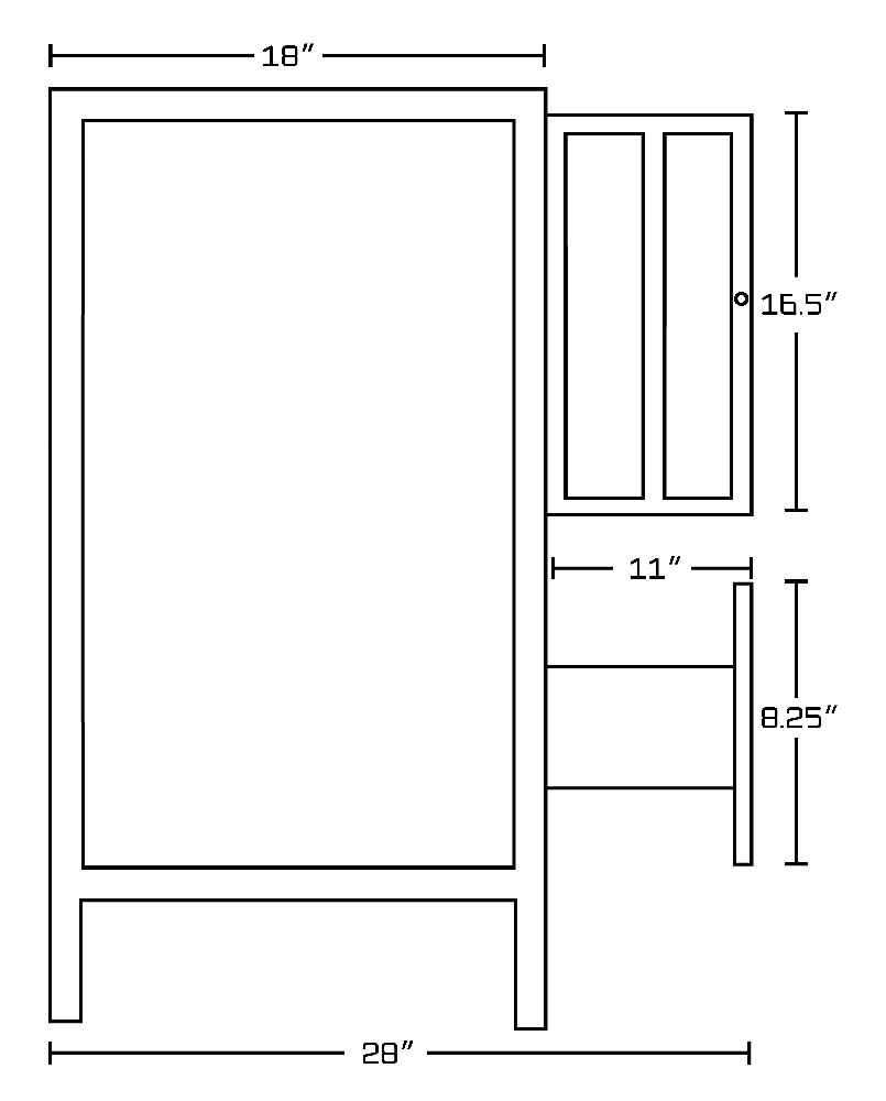 58.75-in. W 18-in. D Modern Plywood-Veneer Vanity Base Set Only In White