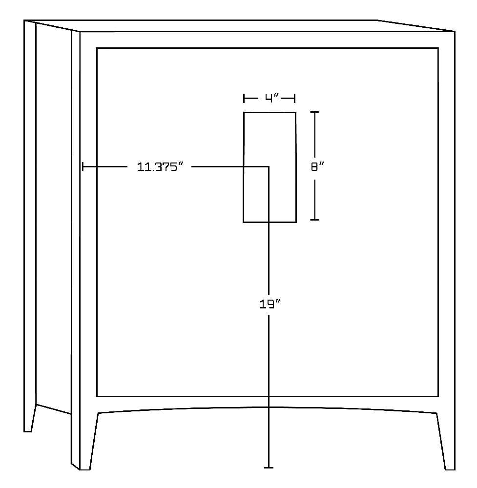 28.25-in. W 18-in. D Modern Plywood-Veneer Vanity Base Only In White