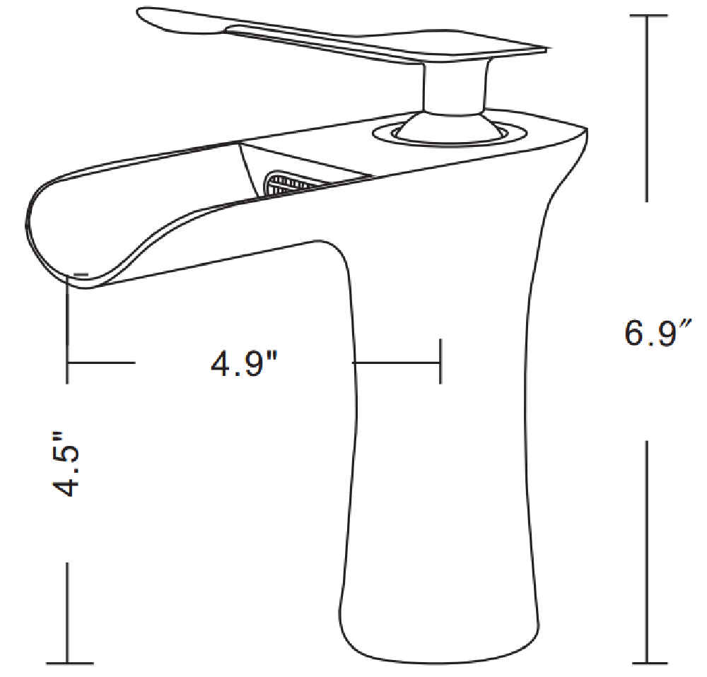 21-in. x 16.5-in. Rectangle Bathroom Vessel Sink Set White Enamel Glaze