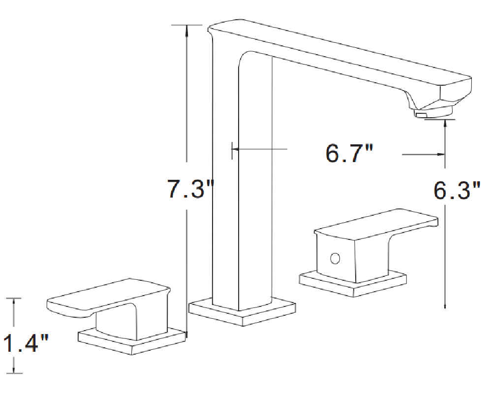 21-in. x 16.5-in. Rectangle Bathroom Vessel Sink Set White Enamel Glaze