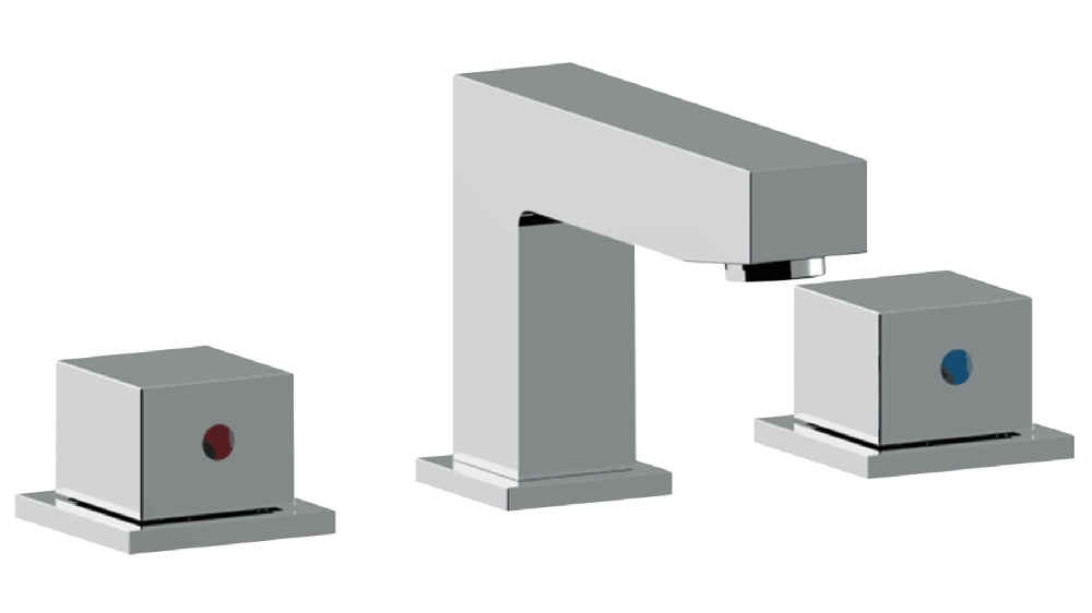 20.25-in. x 19-in. Square Bathroom Vessel Sink Set White Enamel Glaze