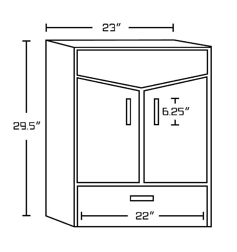 46-in. W 18-in. D Modern Wall Mount Plywood-Melamine Vanity Base Set Only In Dawn Grey