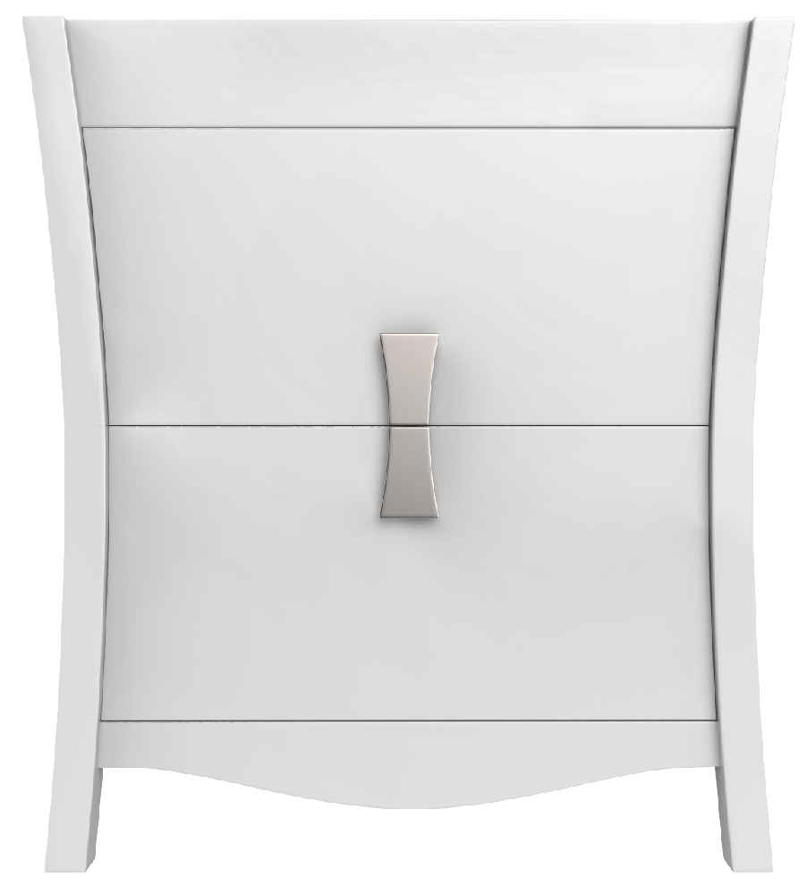 30-in. W Floor Mount White Vanity Set For 3H8-in. Drilling