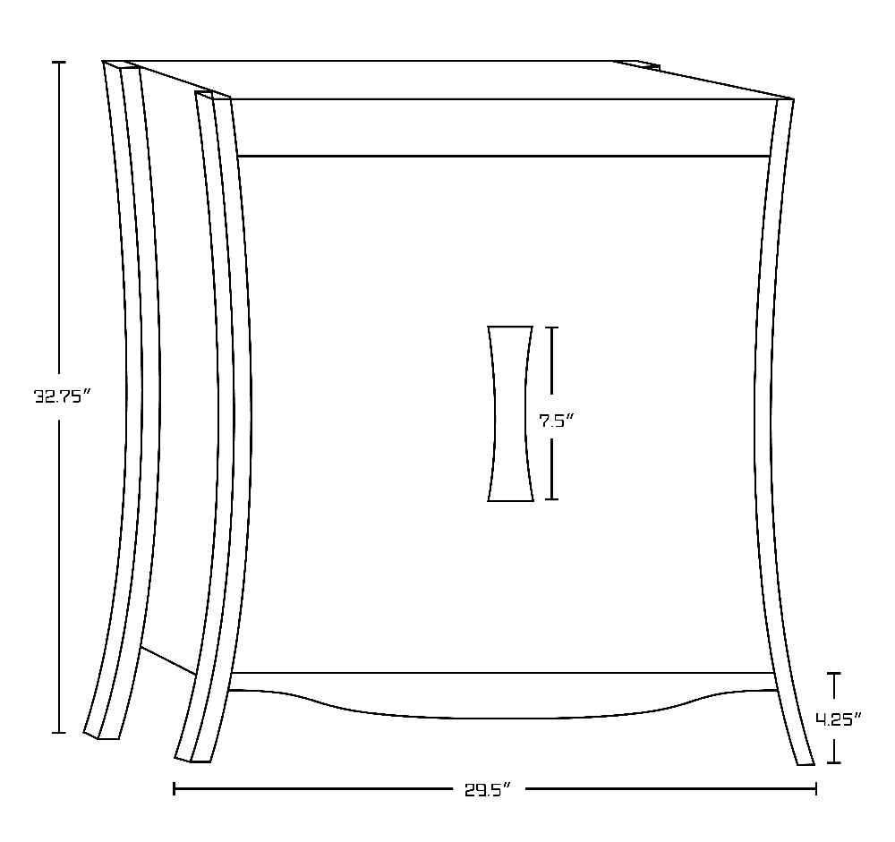 30-in. W Floor Mount White Vanity Set For 3H4-in. Drilling