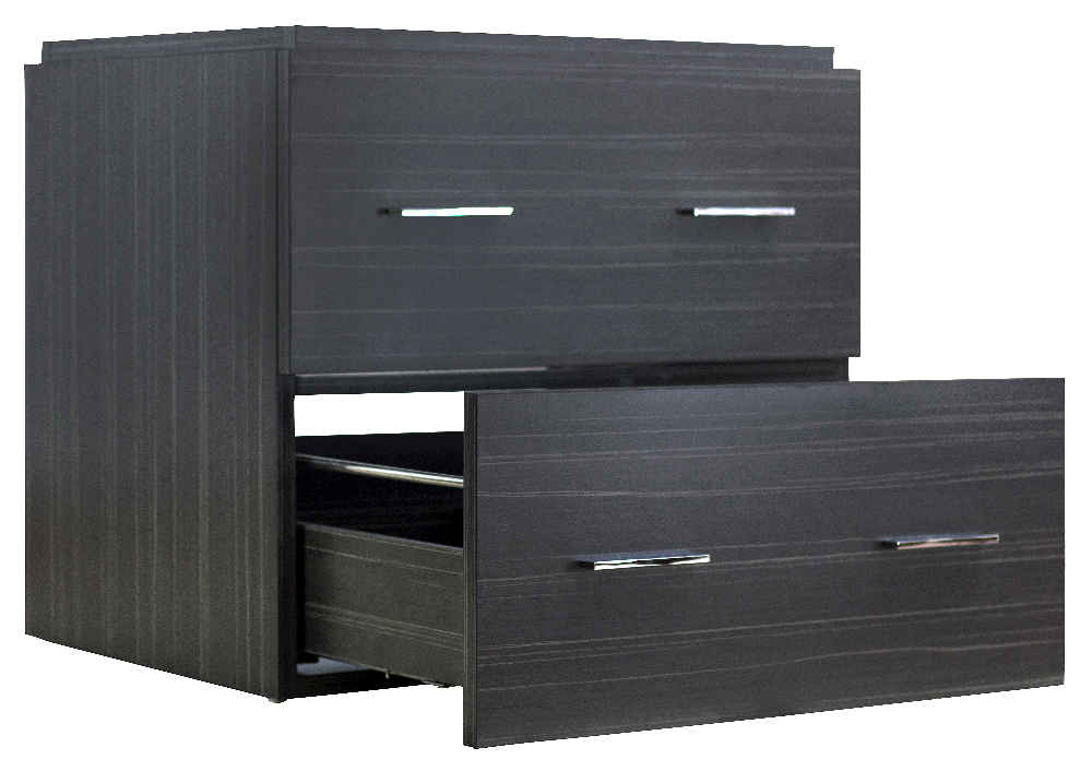 48-in. W Wall Mount Dawn Grey Vanity Set For 3H8-in. Drilling