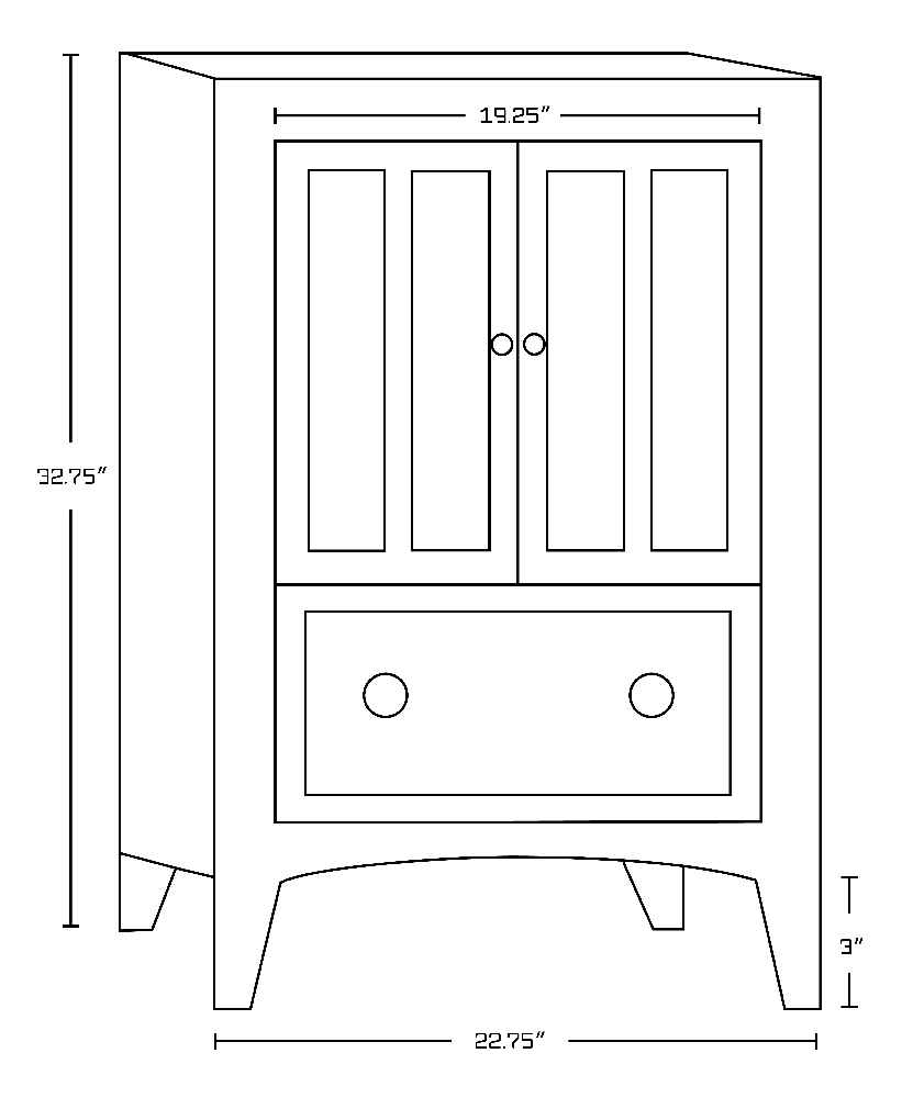 48-in. W Floor Mount White Vanity Set For 3H8-in. Drilling