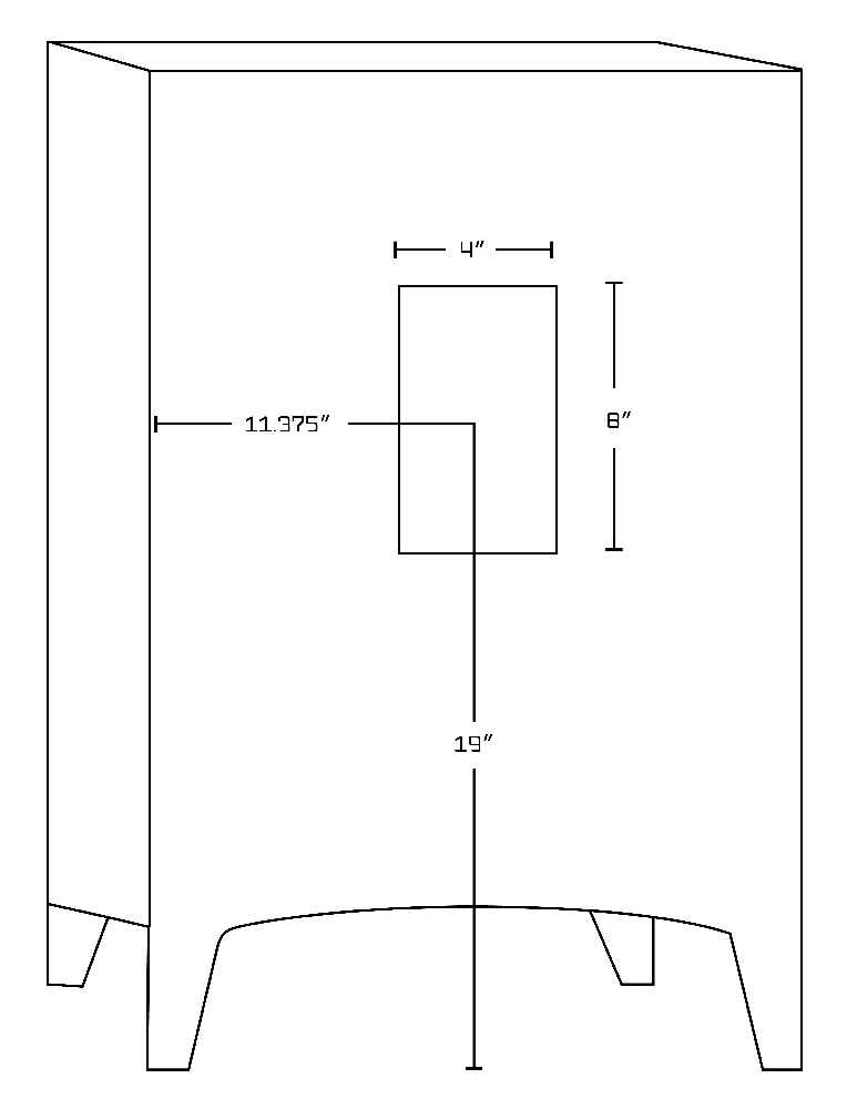 48-in. W Floor Mount White Vanity Set For 3H8-in. Drilling