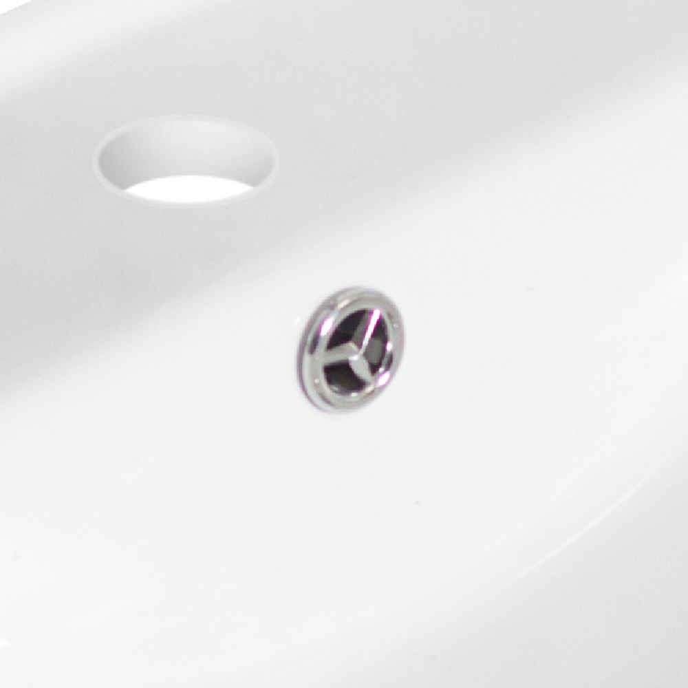 30.75-in. W 3H8-in. Ceramic Top Set In White Color