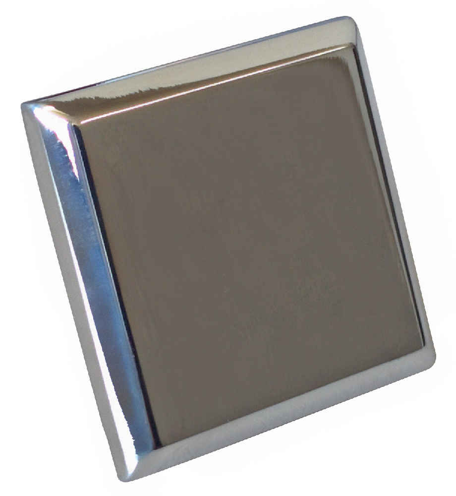 1.2-in. x 1.2-in. Stainless Steel Cabinet Knob In Chrome