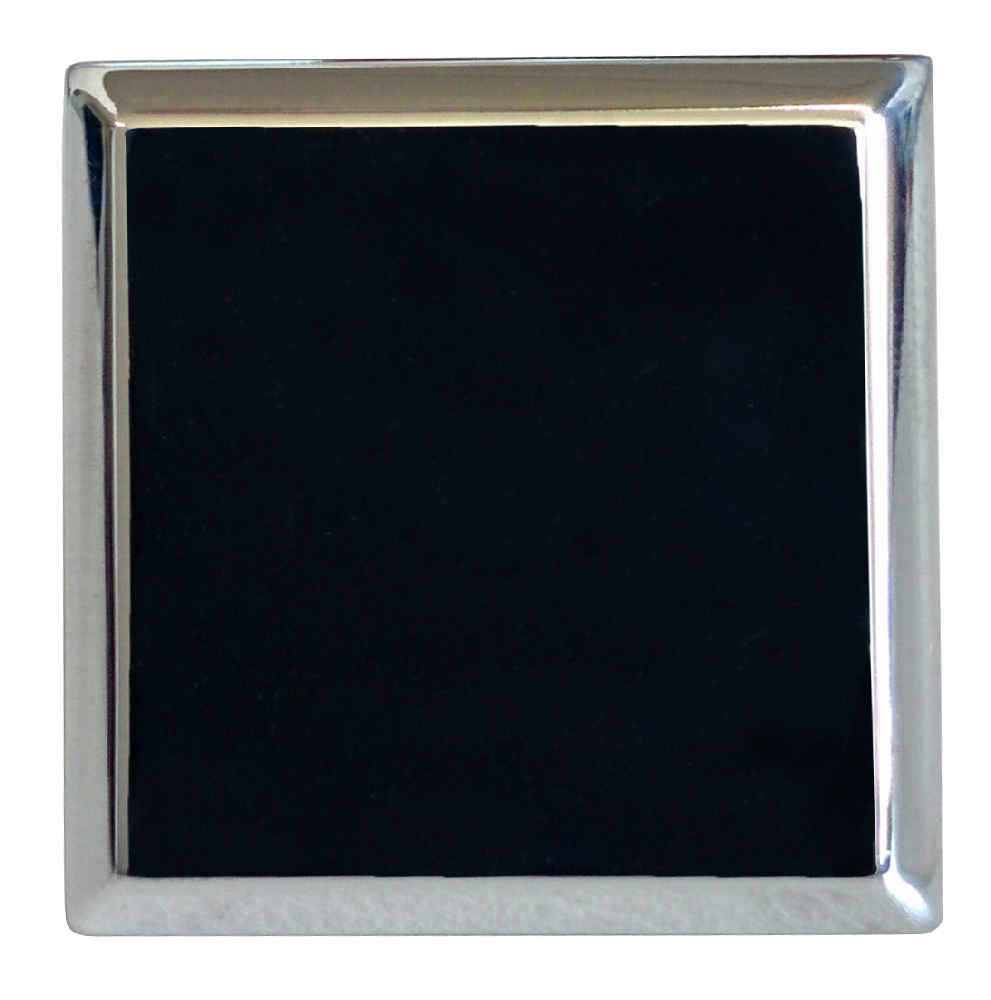 1.2-in. x 1.2-in. Stainless Steel Cabinet Knob In Chrome