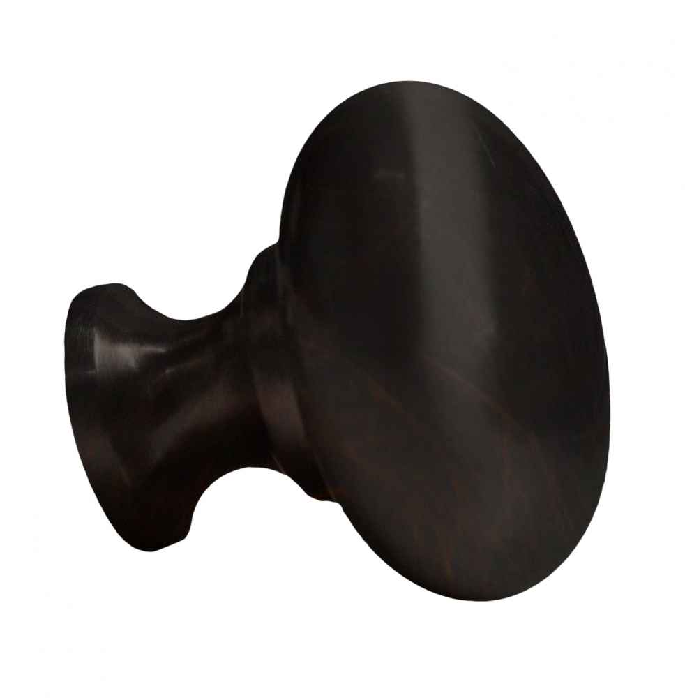 1.25-in. x 1.25-in. Stainless Steel Cabinet Knob In Oil Rubbed Bronze