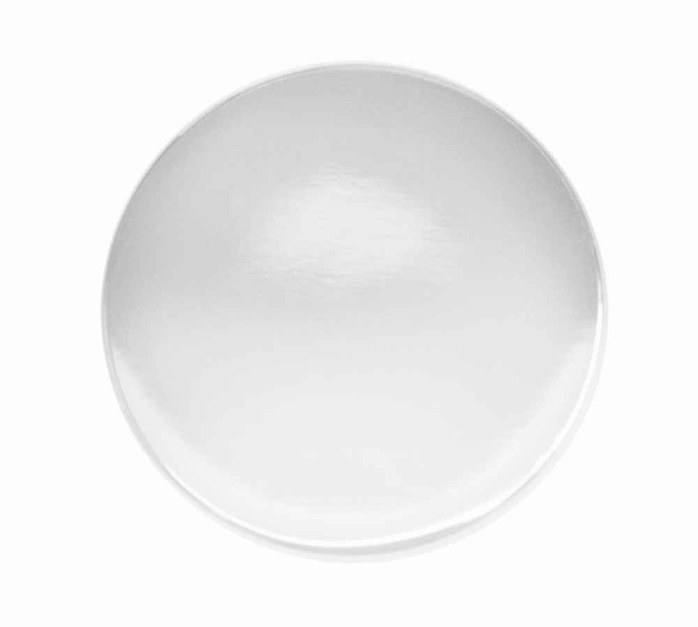 1-in. x 1-in. Stainless Steel Cabinet Knob In White