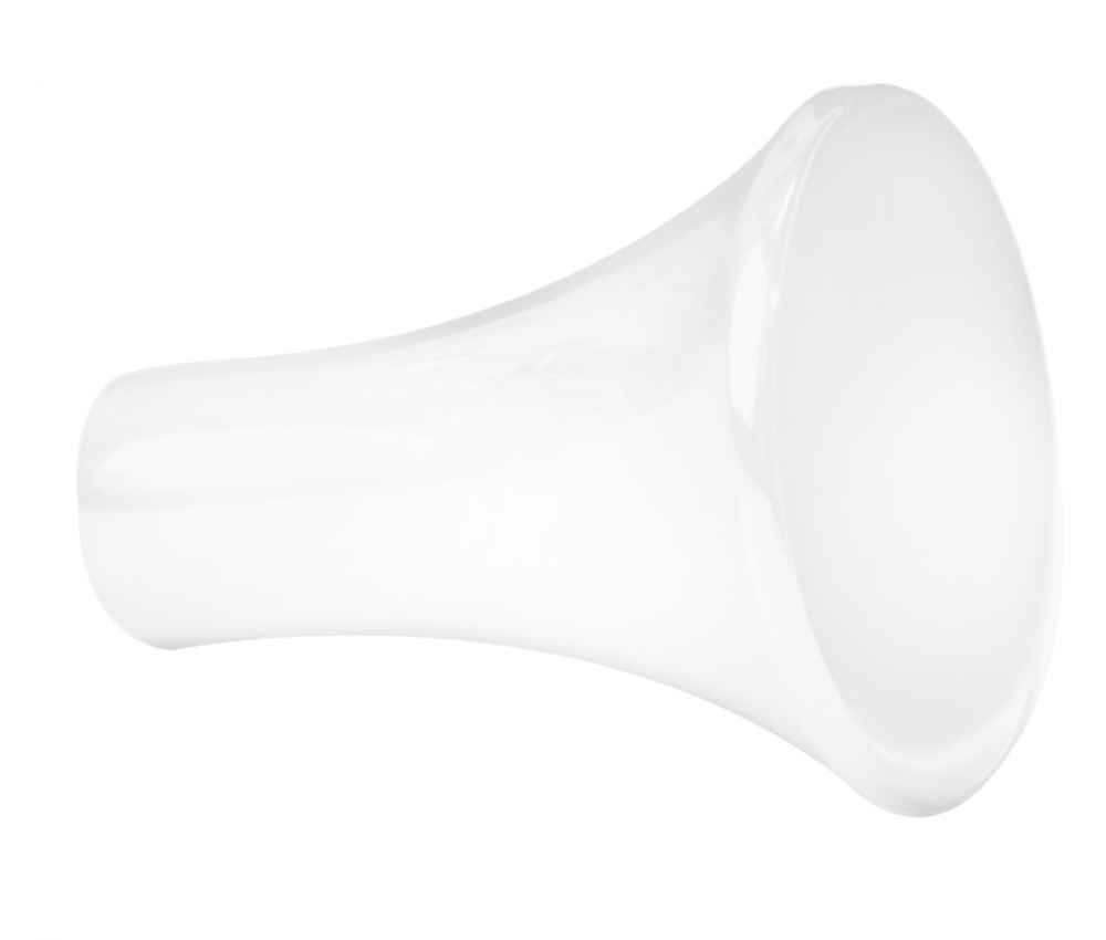 1-in. x 1-in. Stainless Steel  Cabinet Knob In White