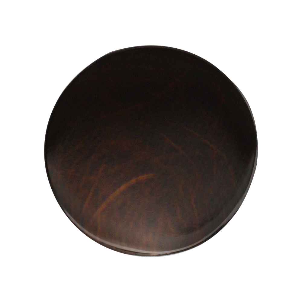 1-in. x 1-in. Stainless Steel Cabinet Knob In Oil Rubbed Bronze