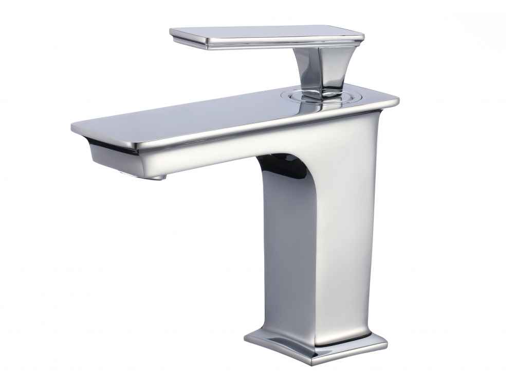 21-in. W 1 Hole Ceramic Top Set In White Color