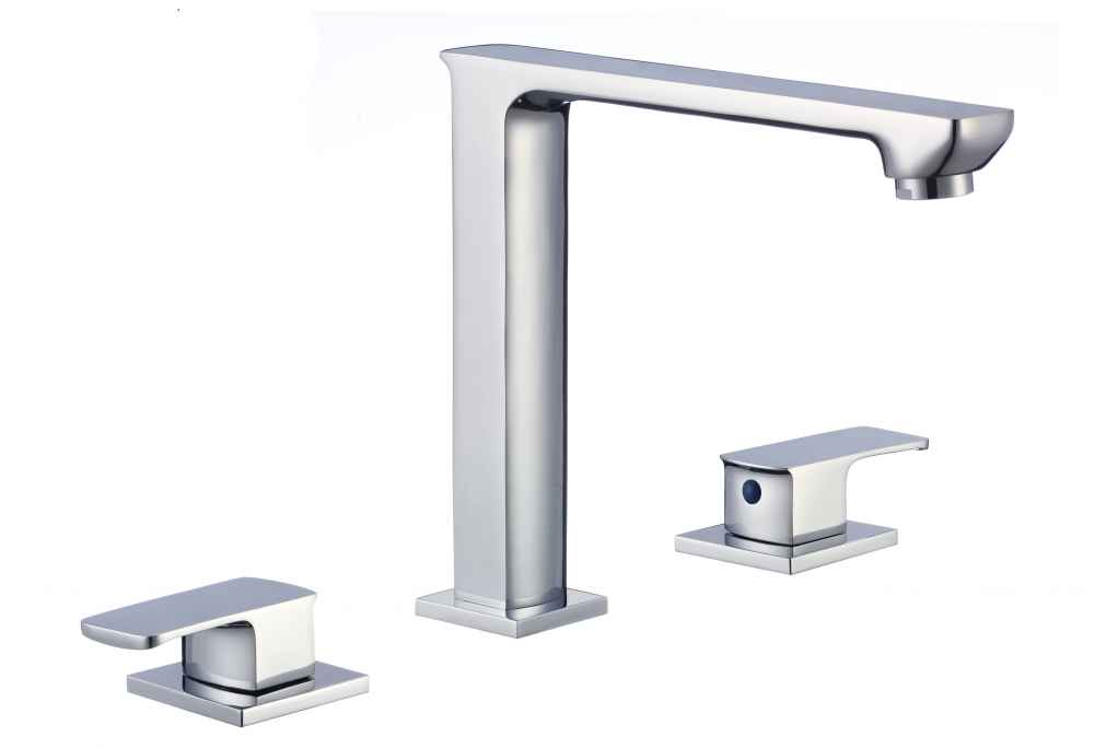 16.5-in. W Round Bathroom Undermount Sink Set In White - Chrome Hardware
