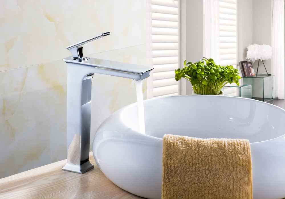 16-in. W Round Bathroom Undermount Sink Set In Biscuit - Chrome Hardware