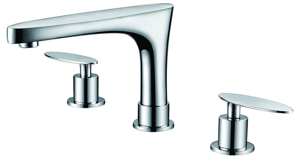 48-in. W 3H8-in. Ceramic Top Set In White Color - Overflow Drain Incl.
