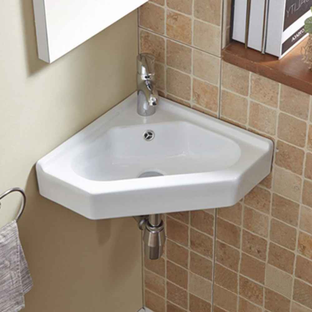 21.5-in. x 15.25-in. Unique Bathroom Vessel Sink White Enamel Glaze
