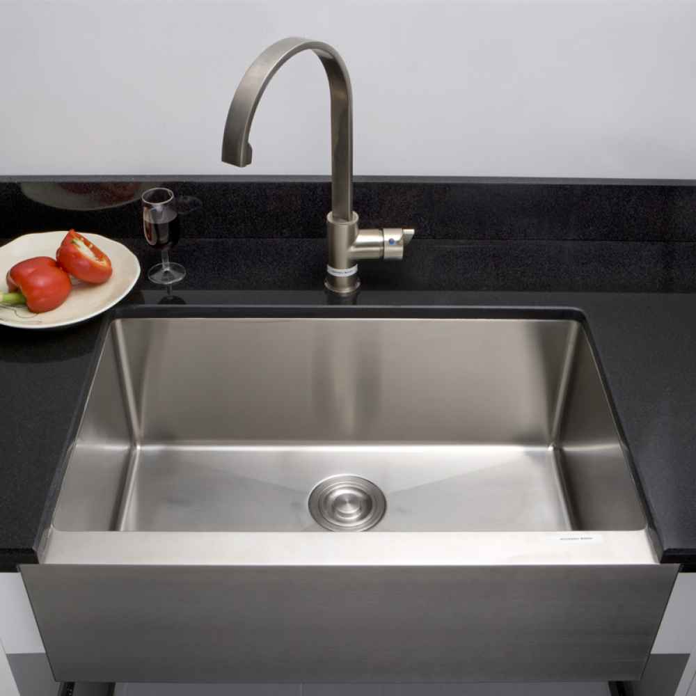 33-in. W CSA Approved Stainless Steel Kitchen Sink With 1 Bowl And 16 Gauge