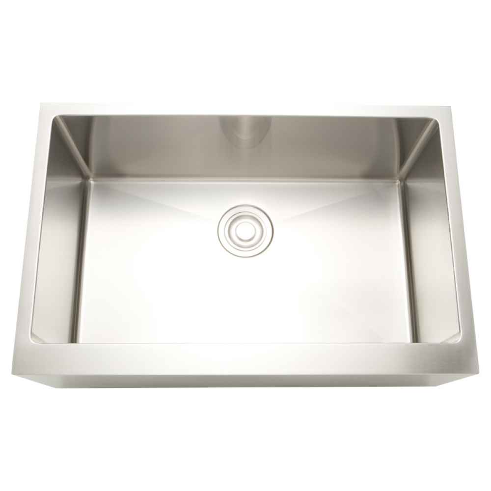33-in. W CSA Approved Stainless Steel Kitchen Sink With 1 Bowl And 16 Gauge