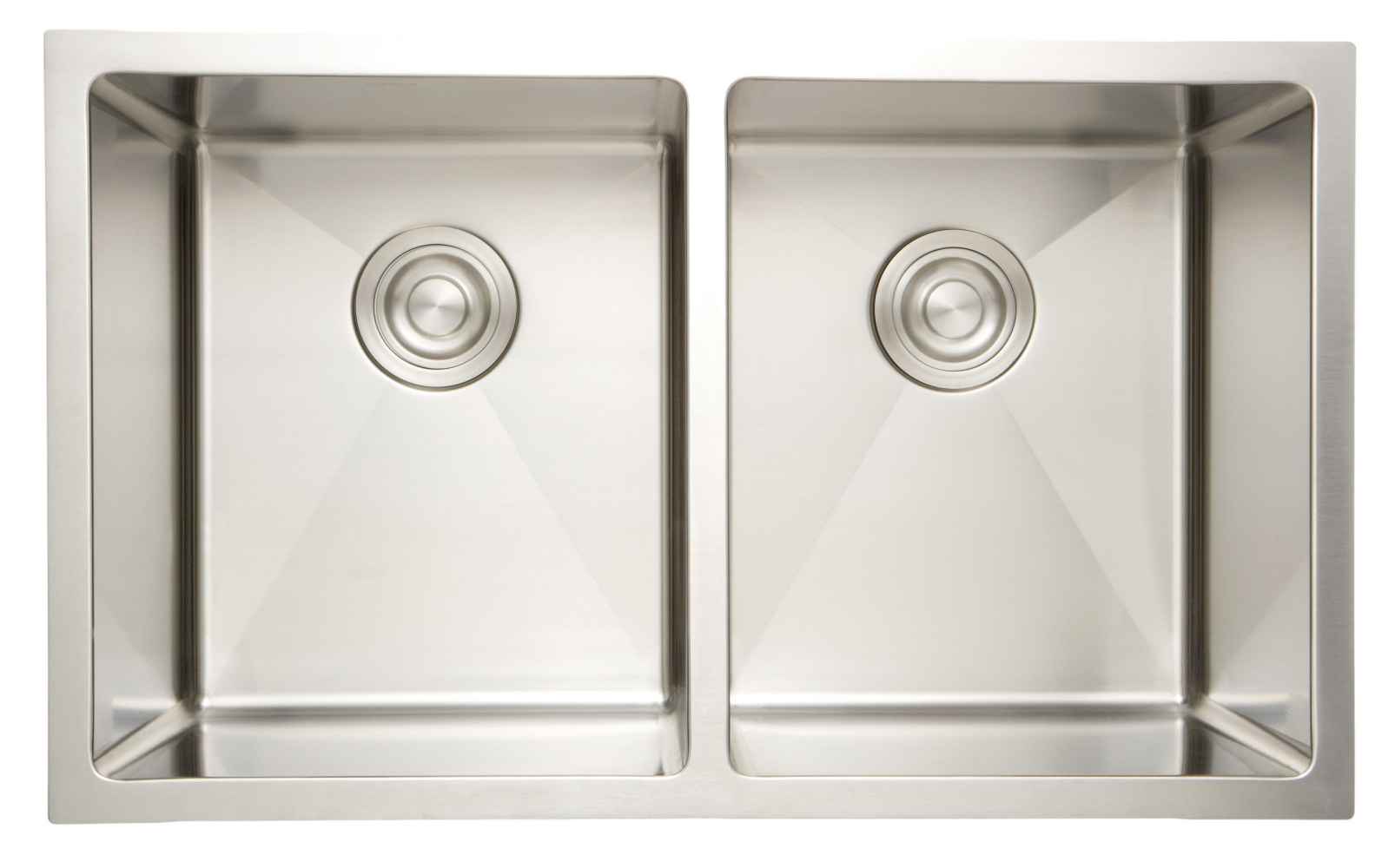 30-in. W CSA Approved Stainless Steel Kitchen Sink With 2 Bowl And 18 Gauge