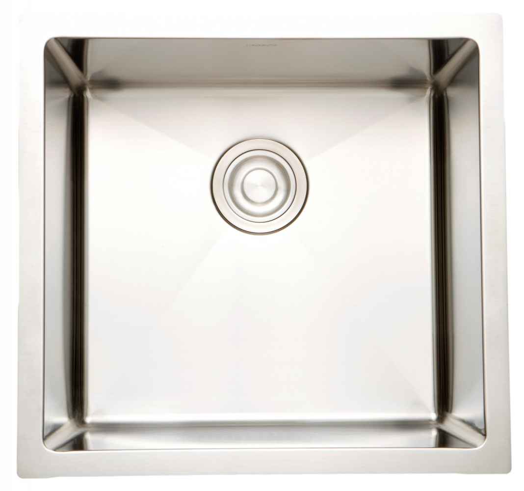 15-in. W CSA Approved Stainless Steel Kitchen Sink With 1 Bowl And 18 Gauge