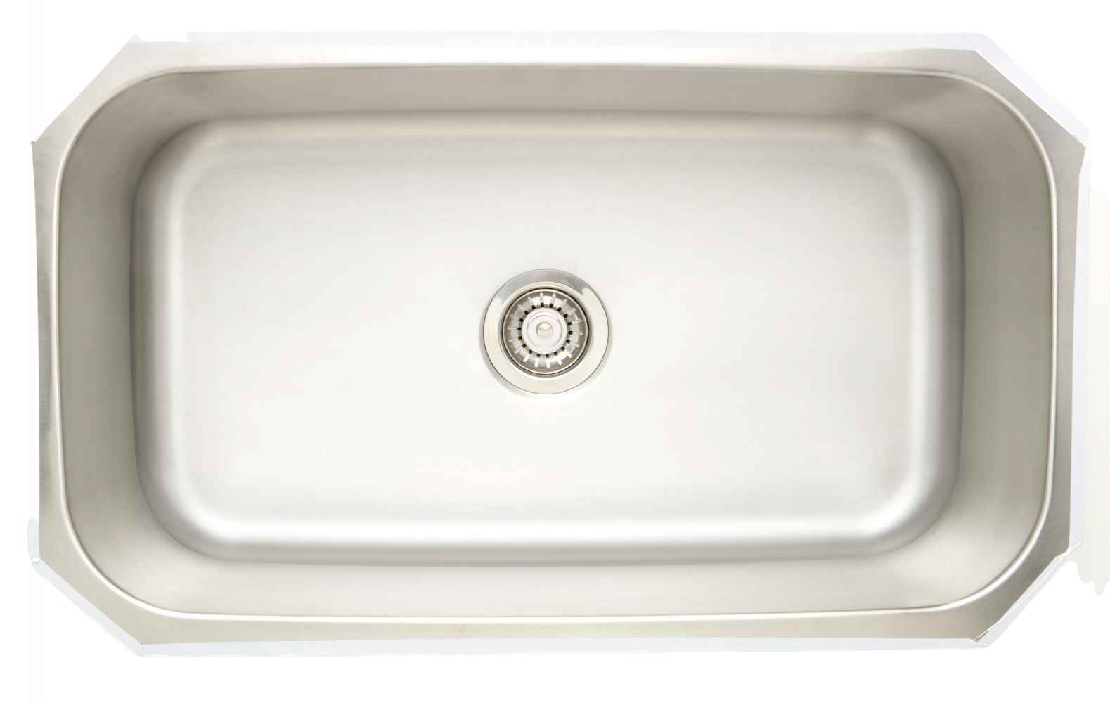 31.5-in. W CSA Approved Stainless Steel Kitchen Sink With 1 Bowl And 18 Gauge