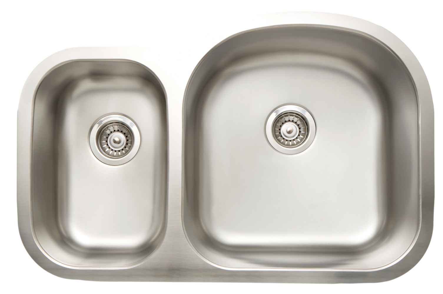 31.3-in. W CSA Approved Stainless Steel Kitchen Sink With 2 Bowl And 18 Gauge