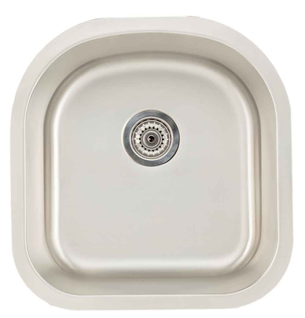 20.625-in. W CSA Approved Stainless Steel Kitchen Sink With 1 Bowl And 18 Gauge