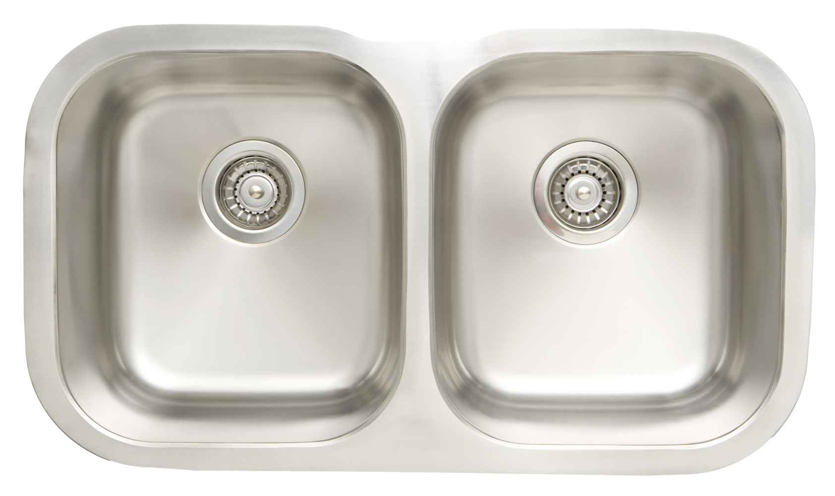 30.75-in. W CSA Approved Stainless Steel Kitchen Sink With 2 Bowl And 18 Gauge