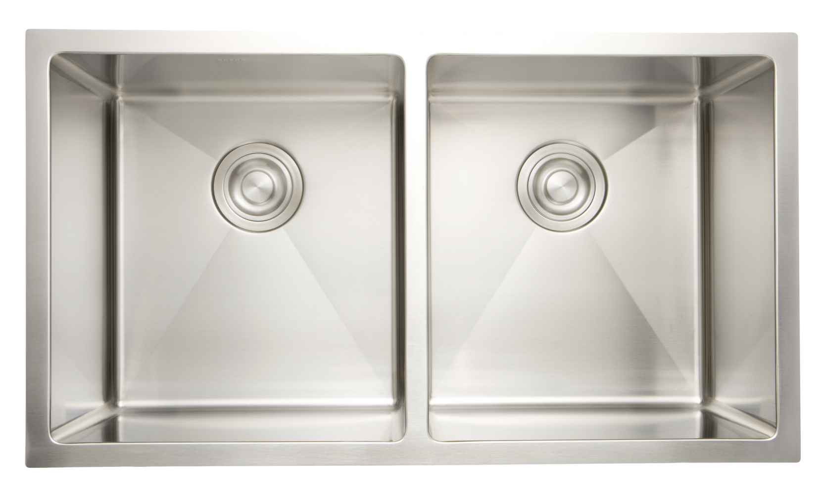 32-in. W CSA Approved Stainless Steel Kitchen Sink With 2 Bowl And 18 Gauge