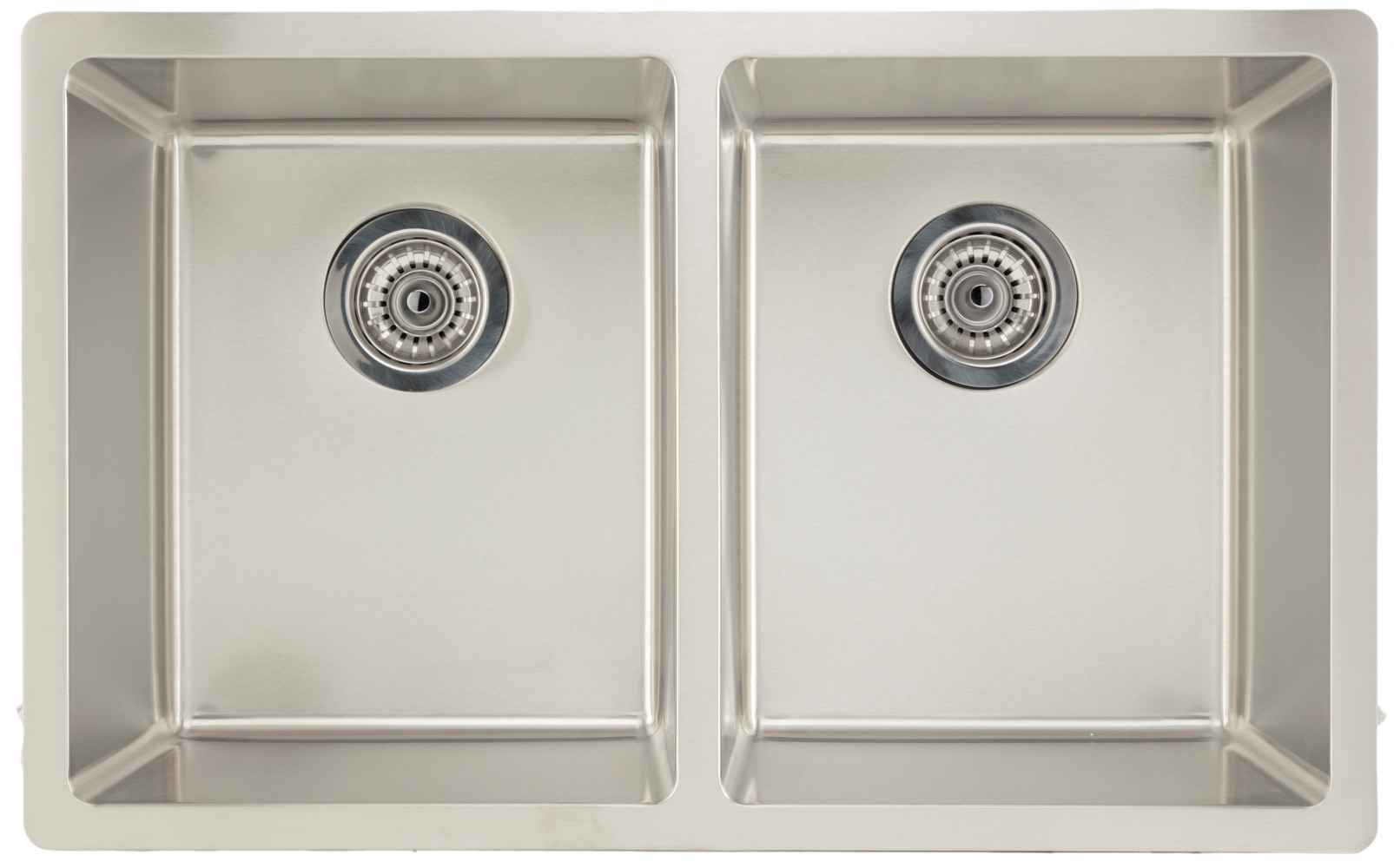 29-in. W CSA Approved Stainless Steel Kitchen Sink With 2 Bowl And 18 Gauge