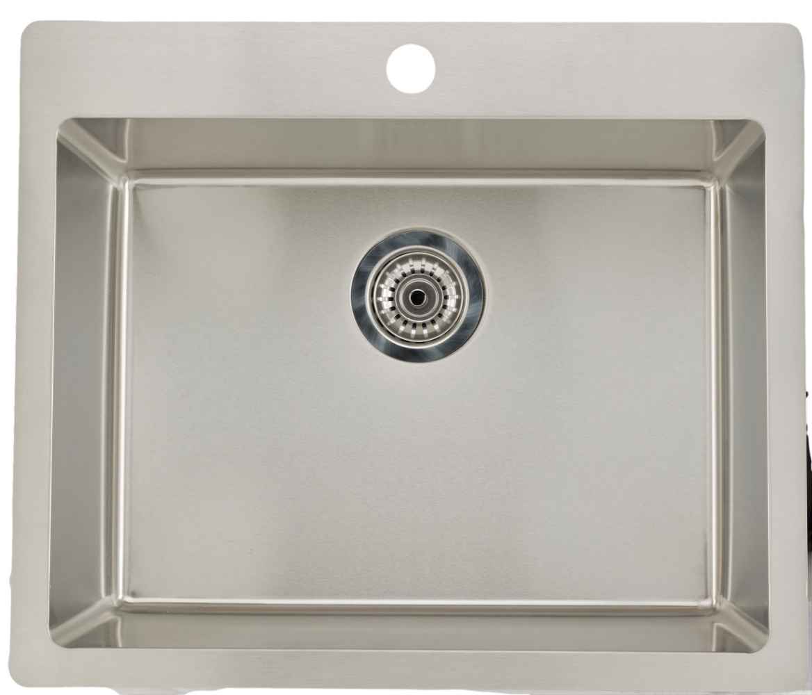 27.75-in. W CSA Approved Stainless Steel Kitchen Sink With 1 Bowl And 18 Gauge